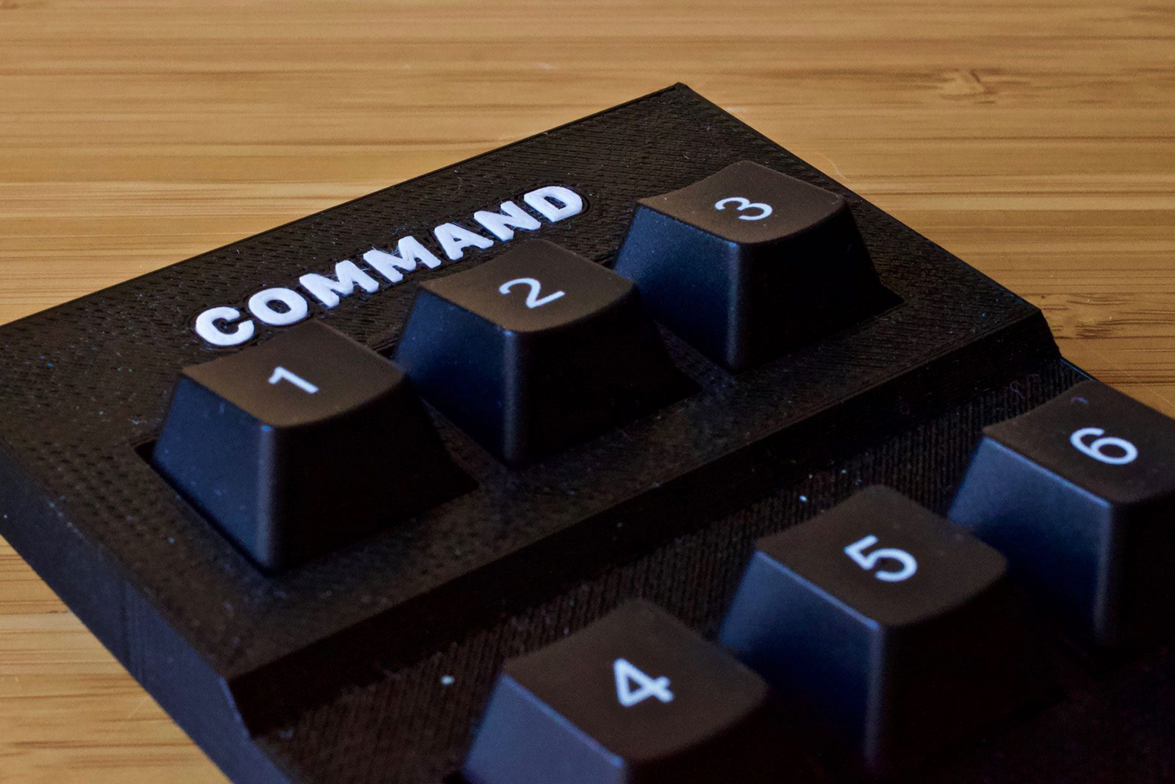 Keyboard Command Panel Component Test